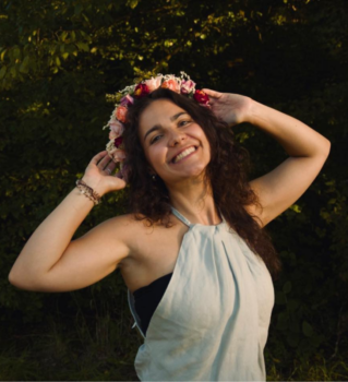 Sara, tango teacher at Tango Flow in Munich.