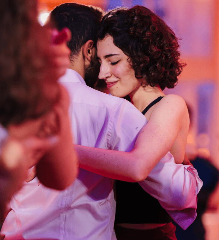 Chara, tango teacher at Tango Flow in Munich.