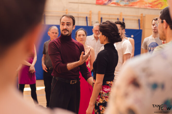 Lorena Tarantino Gianpiero Galdi teaching